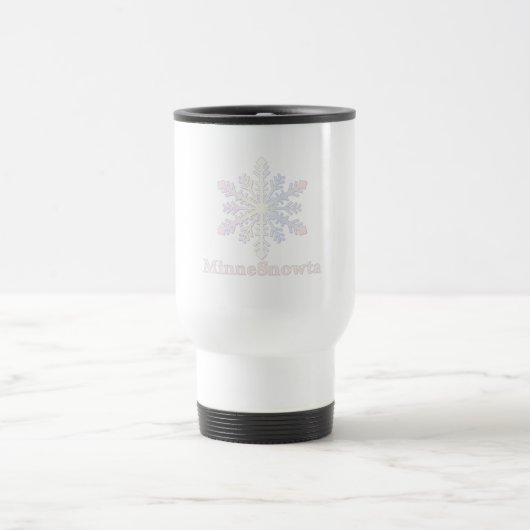 MinneSnowta met Snowflake Reisbeker (Center)