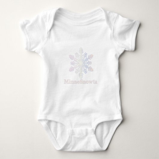MinneSnowta met Snowflake Romper (Voorkant)