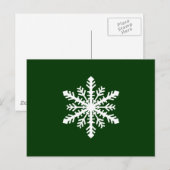 Minnesnowta Snowflake Briefkaart (Voorkant / Achterkant)