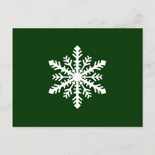 Minnesnowta Snowflake Briefkaart (Voorkant)