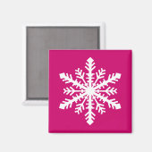 Minnesnowta Snowflake Magneet (Voorkant / Achterkant)