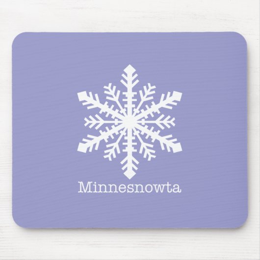 Minnesnowta Snowflake Muismat (Voorkant)