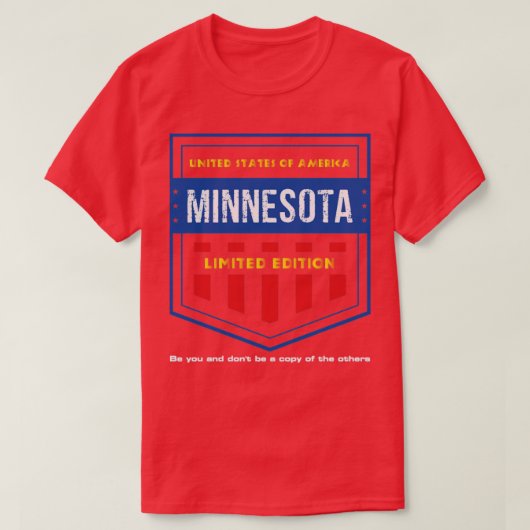 minnesota24 t-shirt (Design voorkant)