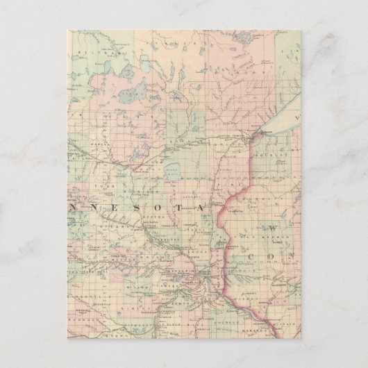 Minnesota 3 briefkaart (Voorkant)
