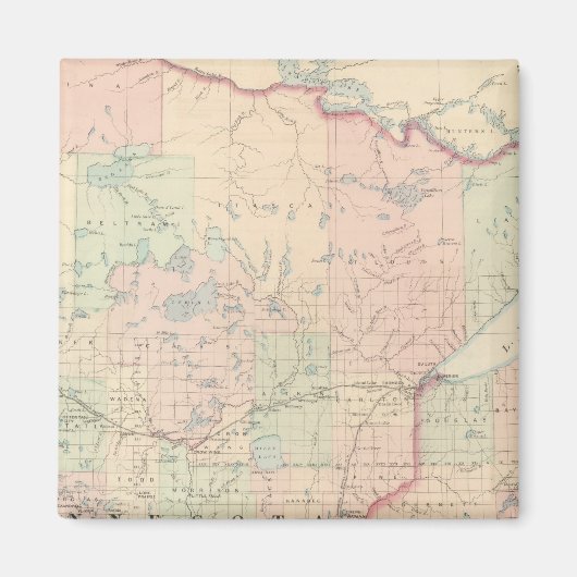 Minnesota 3 magneet (Voorkant)