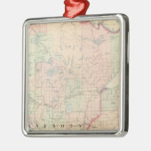 Minnesota 3 metalen ornament (Links)