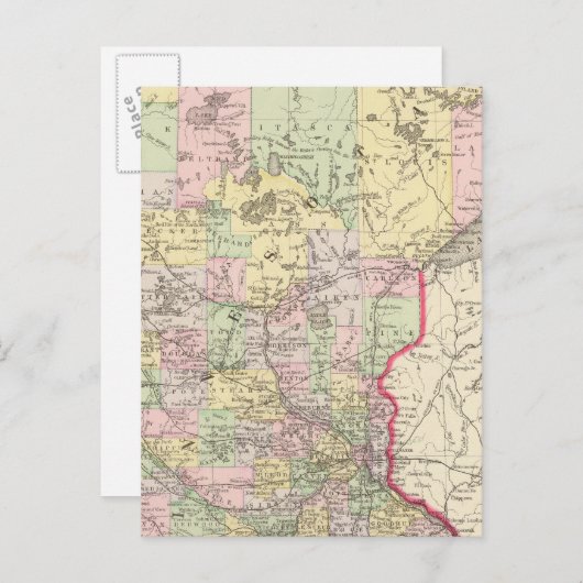 Minnesota 6 briefkaart (Voorkant / Achterkant)