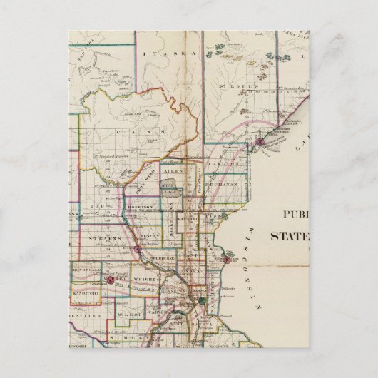 Minnesota 7 briefkaart (Voorkant)