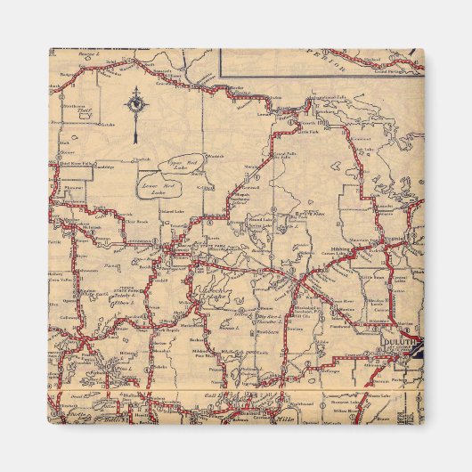 Minnesota 8 magneet (Voorkant)