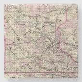 Minnesota 9 stenen onderzetter (Voorkant)