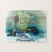Minnesota Abstract Puzzel (Horizontaal)