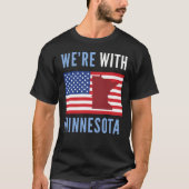 Minnesota Anti ICE Trump Protest  T-shirt (Voorkant)