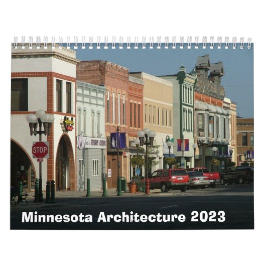 Minnesota Architecturaal Agenda - 2023 Kalender (Hoes)