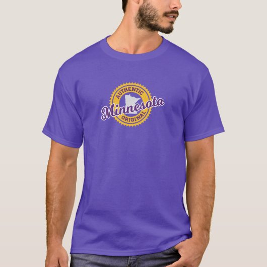 MINNESOTA - AUTHENTIEK ORIGINEEL - KIJKKLEUREN T-SHIRT (Voorkant)