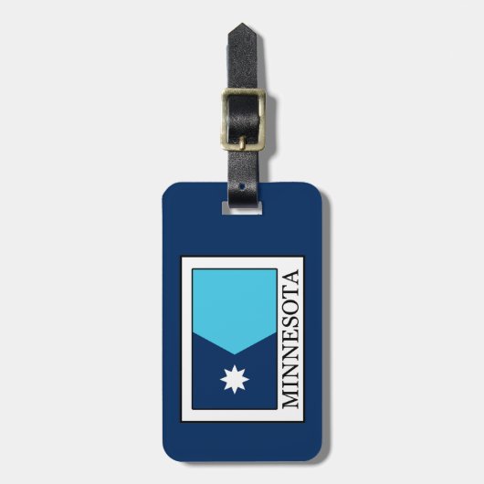 Minnesota Bagagelabel (Voorkant verticaal)