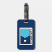 Minnesota Bagagelabel (Achterkant verticaal)