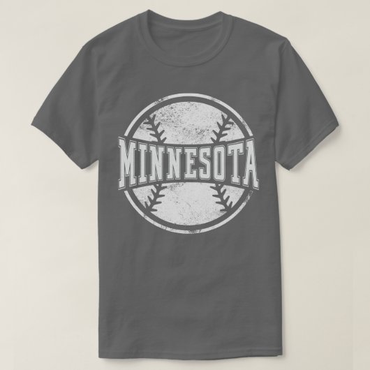 Minnesota Baseball Team Gift T-shirt (Design voorkant)