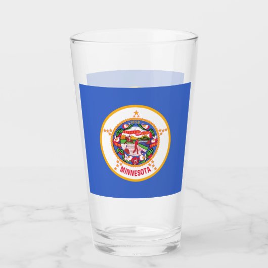 MINNESOTA BIERGLAS GLAS (Voorkant)