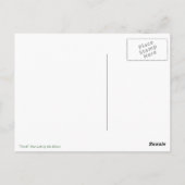 Minnesota bij het Briefkaart van het meer (Achterkant)