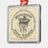 Minnesota Biker  Metalen Ornament (Links)