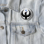 Minnesota Bird Loon Protest Ronde Button 5,7 Cm (In situ)