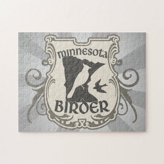 Minnesota Birder Legpuzzel (Horizontaal)