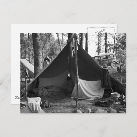 Minnesota Blueberry Pickers, 1937 Briefkaart (Voorkant / Achterkant)