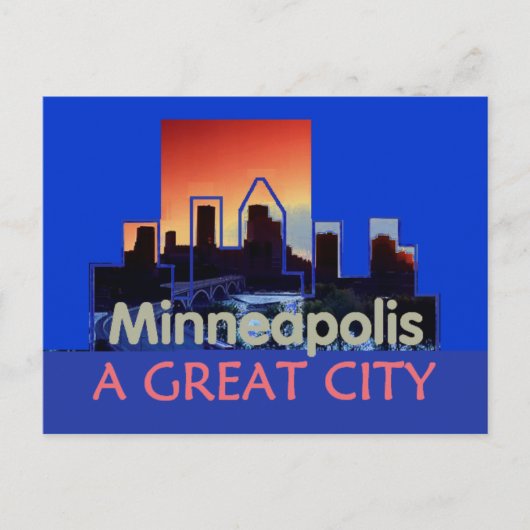 Minnesota Briefkaart (Voorkant)