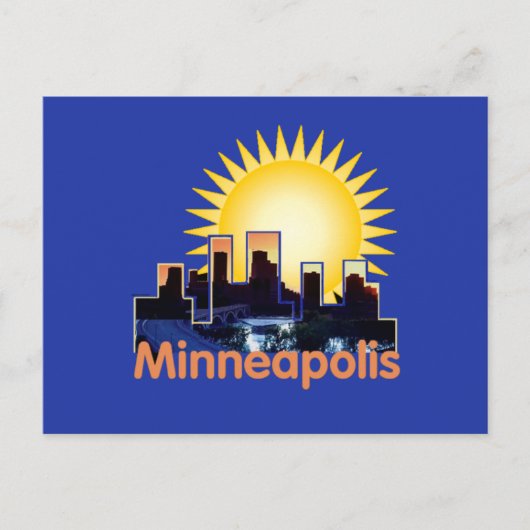 Minnesota Briefkaart (Voorkant)