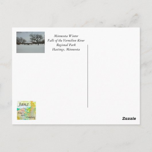 Minnesota Briefkaart (Achterkant)