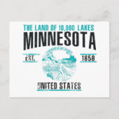 Minnesota Briefkaart (Voorkant)