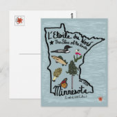 Minnesota Briefkaart (Voorkant / Achterkant)