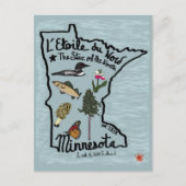 Minnesota Briefkaart (Voorkant)