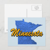 Minnesota Briefkaart (Voorkant / Achterkant)