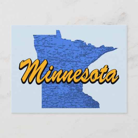 Minnesota Briefkaart (Voorkant)