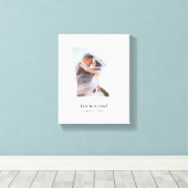 Minnesota Bruiloft Jubileum Canvas - Wit Afdruk (Insitu (Houten vloer))