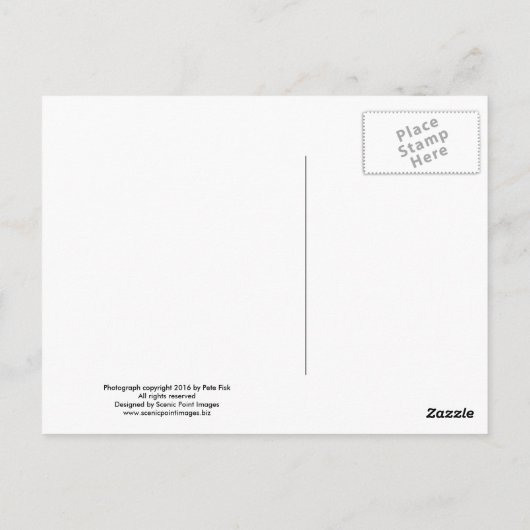 Minnesota "Build a Snowman"-postkaart Briefkaart (Achterkant)