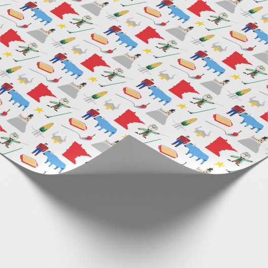 Minnesota Cadeaupapier (Hoek)