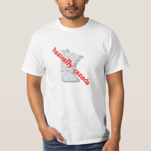 minnesota canada shirt (Voorkant)