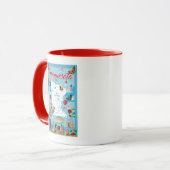 Minnesota Cartoon Map Mok (Voorkant links)