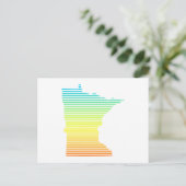 minnesota chill fade briefkaart (Staand voorkant)
