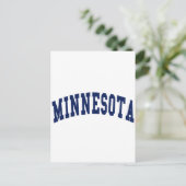 Minnesota College Briefkaart (Staand voorkant)