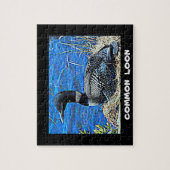 Minnesota Common Loon Legpuzzel (Verticaal)