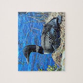 Minnesota Common Loon Legpuzzel (Verticaal)