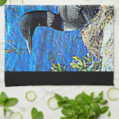 Minnesota Common Loon Theedoek (Gevouwen)