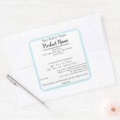 Minnesota Cottage Food Business Blue Baking Label (Envelop)