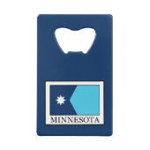 Minnesota Creditkaart Flessenopener (Achterkant)