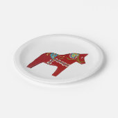 Minnesota Dala House Dinner Bord (Gekanteld)