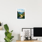 Minnesota, de Amerikaanse reisplaats van de North Poster (Thuiskantoor)