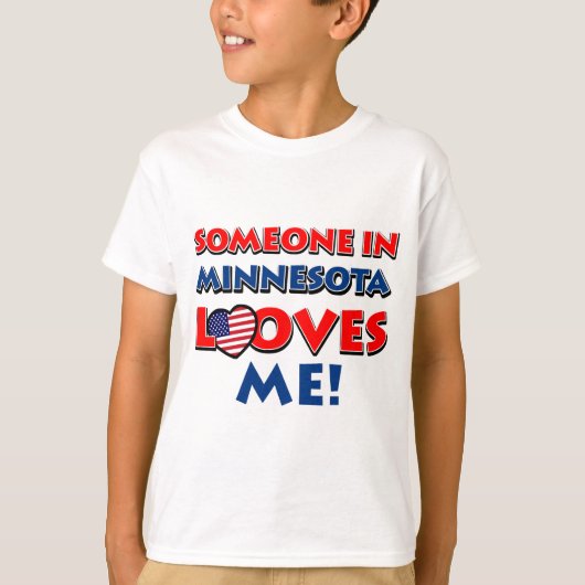 MINNESOTA-design T-shirt (Voorkant)